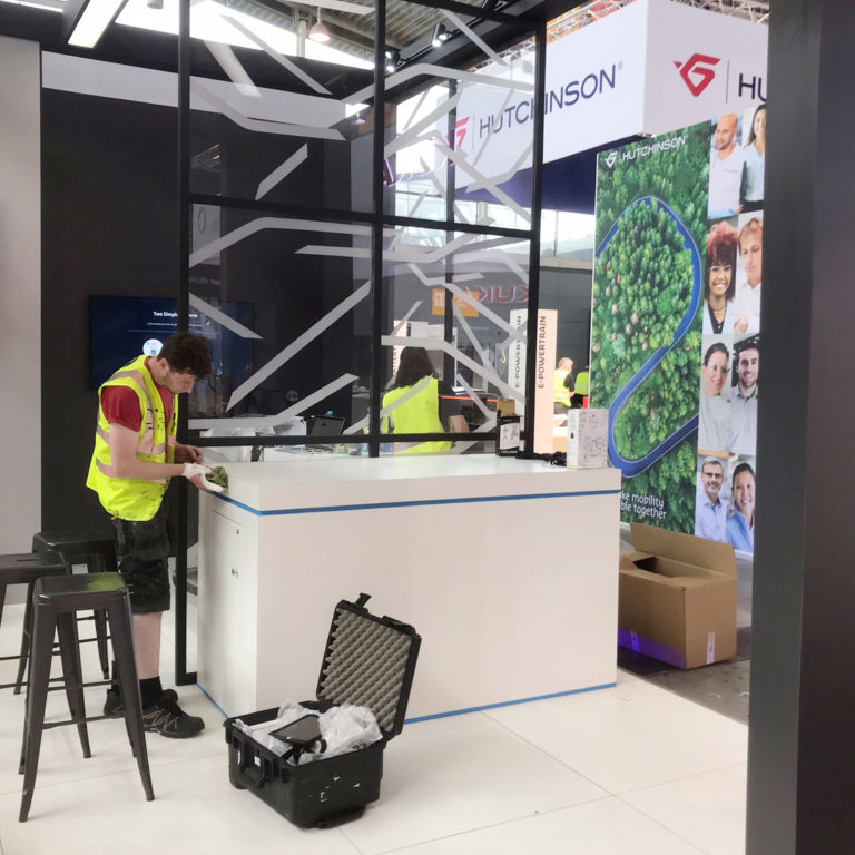 Custom Built Exhibition Stands - Modular and Custom - On Site crew support